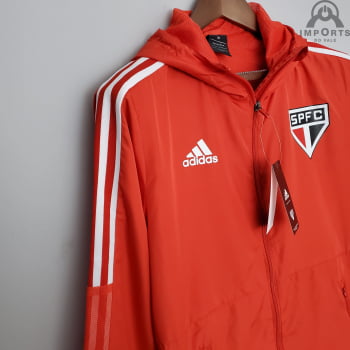 Jaqueta Corta-Vento São Paulo 22/23 - Vermelho