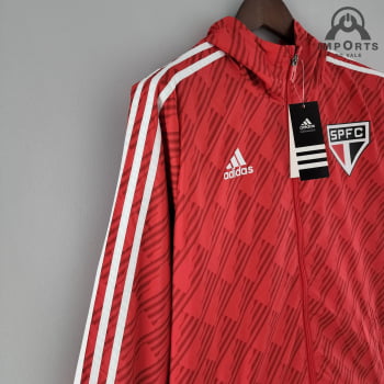 Corta-Vento São Paulo 22/23 - Vermelho/branco