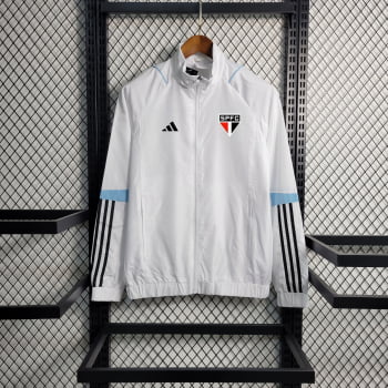 Jaqueta Corta-Vento São Paulo 23/24 - Branca