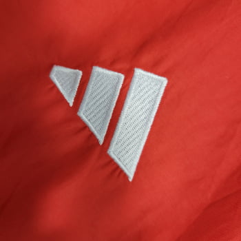 Jaqueta Corta-Vento São Paulo 23/24 - Branco/vermelho reversível