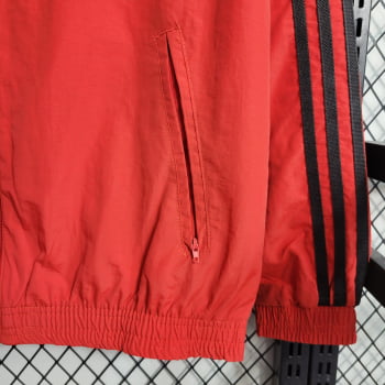 Jaqueta Corta-Vento São Paulo 23/24 - Branco/vermelho reversível