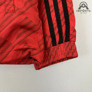 Corta-Vento São Paulo 23/24 - Vermelho/Chumbo