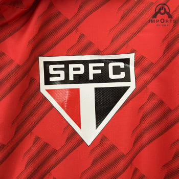 Corta-Vento São Paulo 23/24 - Vermelho/Chumbo