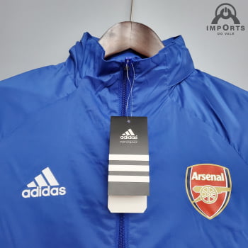 Jaqueta Corta-Vento Arsenal 20/21 - Azul