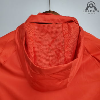 Jaqueta Corta-Vento Arsenal 20/21 - Vermelho Listrado