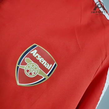 Jaqueta Corta-Vento Arsenal 20/21 - Vermelho