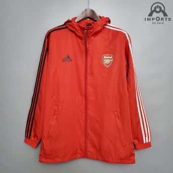 Jaqueta Corta-Vento Arsenal 20/21 - Vermelho