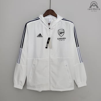 Jaqueta Corta-Vento Arsenal 22/23 - Branco