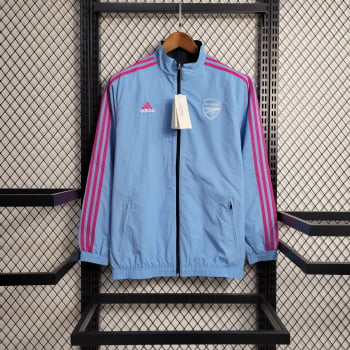 Jaqueta Corta-Vento Arsenal 23/24 - Azul Reversível 