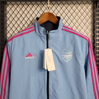 Jaqueta Corta-Vento Arsenal 23/24 - Azul Reversível 