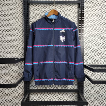 Jaqueta Corta-Vento Arsenal 23/24 - Azul Reversível 