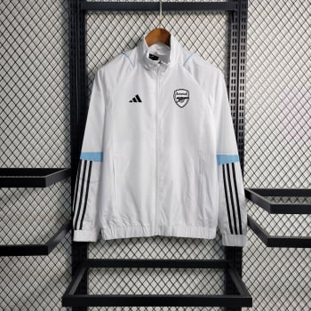 Jaqueta Corta-Vento Arsenal 23/24 - Branco