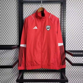 Jaqueta Corta-Vento Arsenal 23/24 - Vermelha