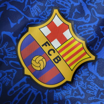 Jaqueta Corta-Vento Barcelona 23/24 - Azul Jaqueta Corta-Vento Barcelona 23/24 - Azul