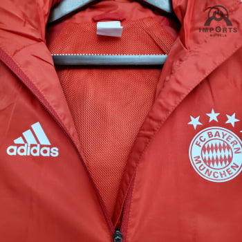 Jaqueta Corta-Vento Bayern de Munique 20/21 - Vermelho 
