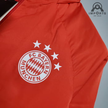 Jaqueta Corta-Vento Bayern de Munique 20/21 - Vermelho 