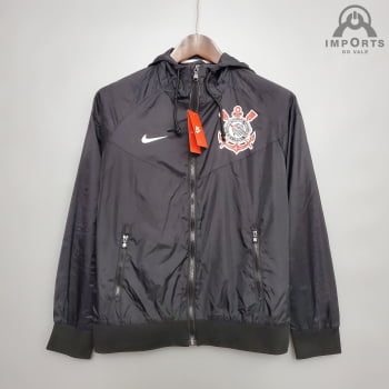 Jaqueta Corta-Vento Corinthians 21/22 - Preto