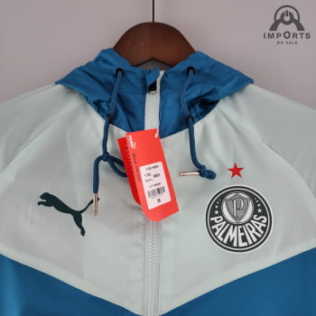 Jaqueta Corta-Vento Palmeiras 22/23 - Azul