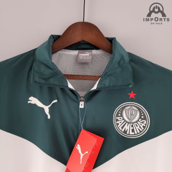 Jaqueta Corta-Vento Palmeiras 22/23 - Branco/verde