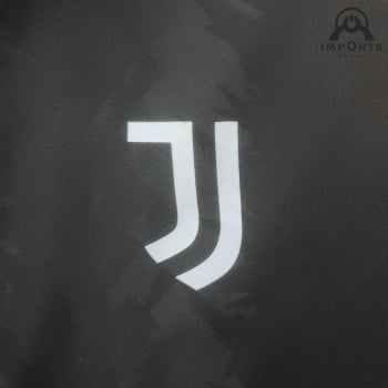 Jaqueta Corta-Vento Juventus 22/23 - Preto