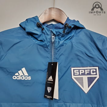 Jaqueta Corta-Vento São Paulo 20/21 - Azul