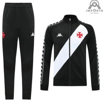 Agasalho e Calça Vasco 22/23 - Preta