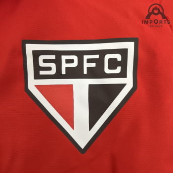 Jaqueta Corta-Vento São Paulo 23/24 - Vermelho