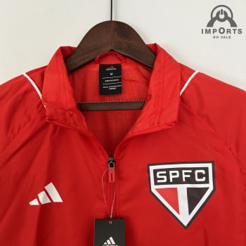 Jaqueta Corta-Vento São Paulo 23/24 - Vermelho