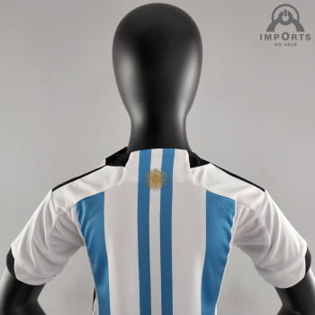 Ki Infantil da Seleção Argentina l 2022 + Personalização Grátis