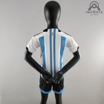 Ki Infantil da Seleção Argentina l 2022 + Personalização Grátis