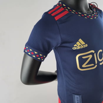 Kit Infantil Ajax II 23/24 + Personalização Grátis 