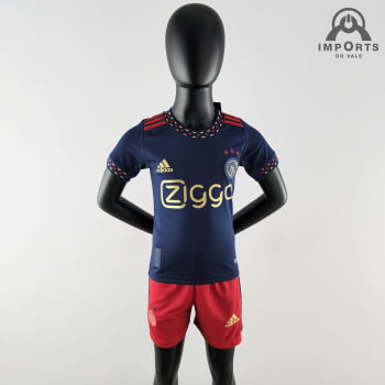 Kit Infantil Ajax II 23/24 + Personalização Grátis 