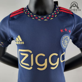 Kit Infantil Ajax II 23/24 + Personalização Grátis 