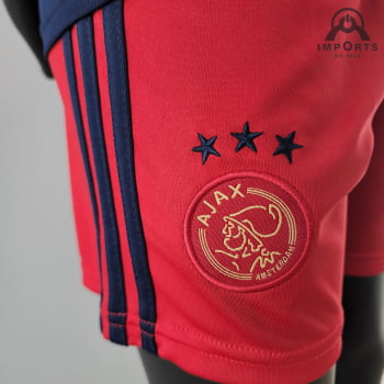 Kit Infantil Ajax II 23/24 + Personalização Grátis 