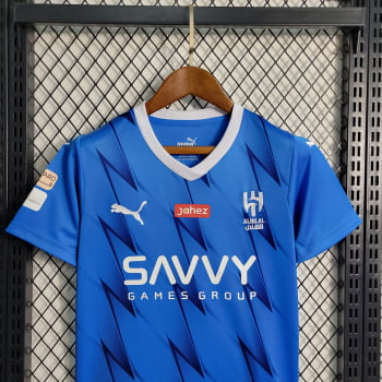Kit Infantil Al-Hilal I 23/24 + Personalização Grátis