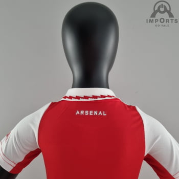 Kit Infantil Arsenal I 22/23 Versão Torcedor + Personalização Grátis