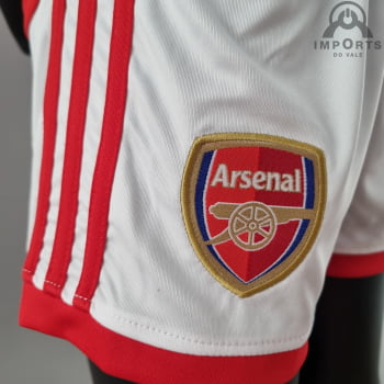 Kit Infantil Arsenal I 22/23 Versão Torcedor + Personalização Grátis