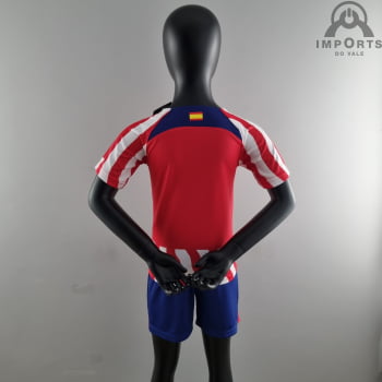 Kit Infantil Atlético de Madrid I 22/23 + Personalização Grátis