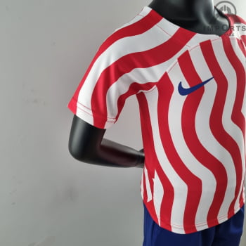 Kit Infantil Atlético de Madrid I 22/23 + Personalização Grátis