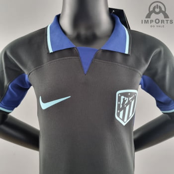 Kit Infantil Atlético de Madrid II 22/23 + Personalização Grátis