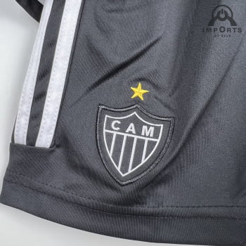 Kit Infantil Atlético Mineiro I 23/24 + Personalização Grátis 