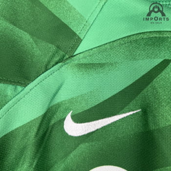 Kit Infantil Barcelona 23/24 Goleiro Verde + Personalização Grátis