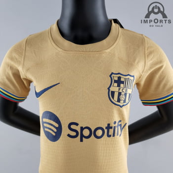 Kit Infantil Barcelona II 22/23 + Personalização Grátis