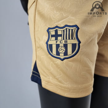 Kit Infantil Barcelona II 22/23 + Personalização Grátis