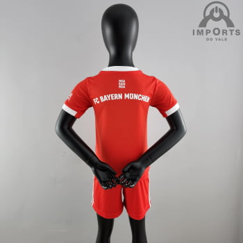 Kit Infantil Bayern de Munique l 22/23 + Personalização Grátis