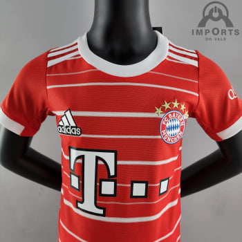 Kit Infantil Bayern de Munique l 22/23 + Personalização Grátis