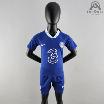 Kit Infantil Chelsea I 22/23 + Personalização Grátis