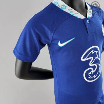 Kit Infantil Chelsea I 22/23 + Personalização Grátis