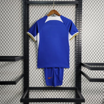 Kit Infantil Chelsea I 23/24 + Personalização Grátis