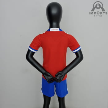 Kit Infantil Chile I 22/23 + Personalização Grátis